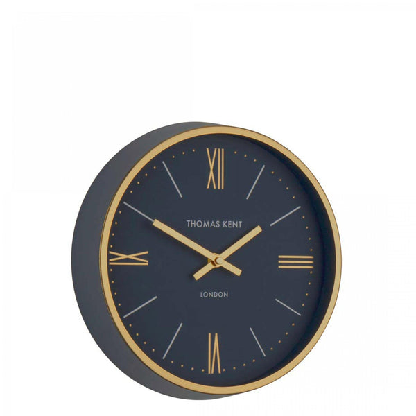 Distinctly Living 10'' Hampton Wall Clock Navy