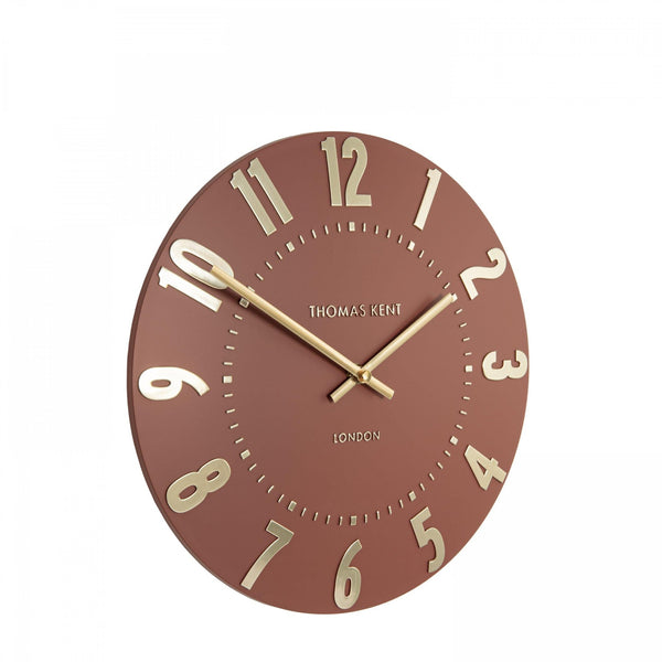 Distinctly Living 12'' Mulberry Wall Clock Auburn
