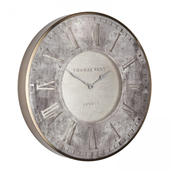 Distinctly Living 30"" Florentine Grand Clock Silvern