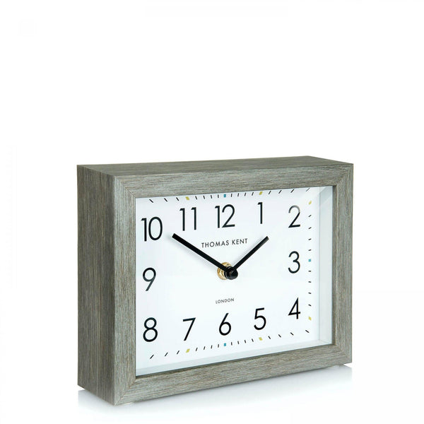Distinctly Living 7"" Smithfield Mantel Clock Limestone