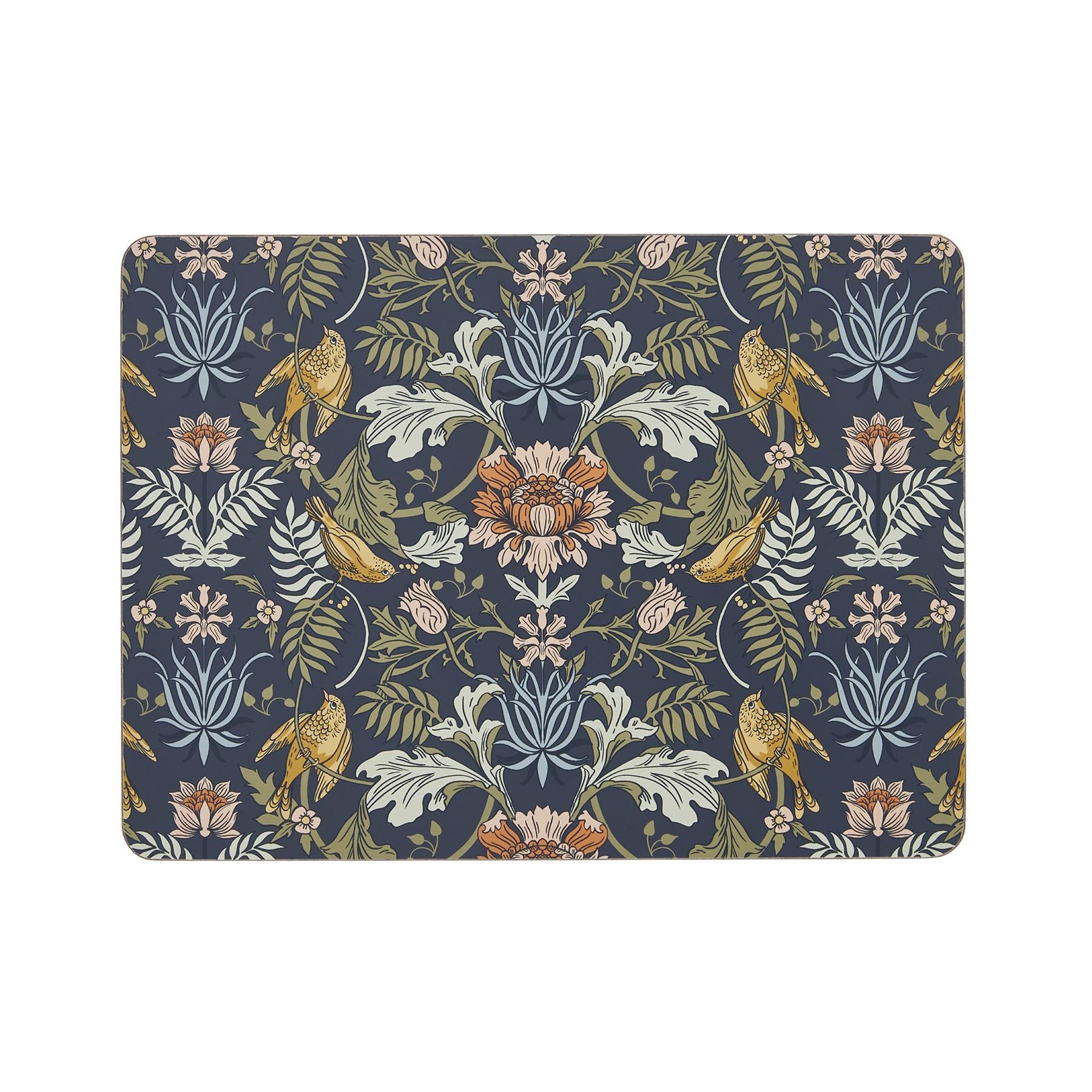 Ulster Weavers Finch and Flower Placemat & Coaster (Set of 4)
