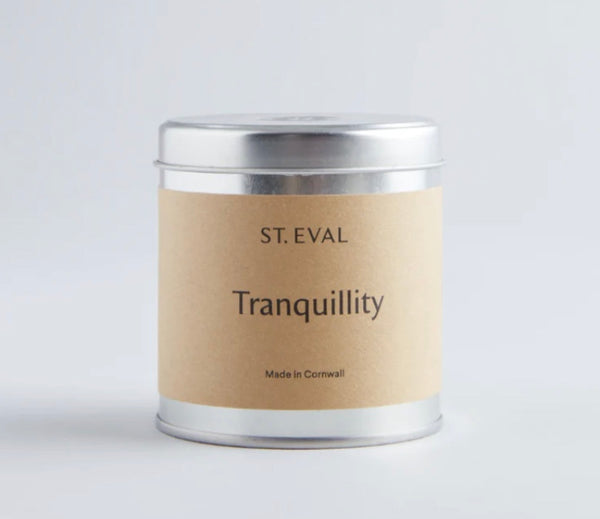 St Eval Candle Company Tranquility Candle Tin
