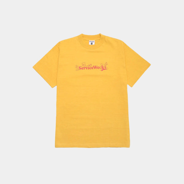 Service Works Chase T-shirt - Gold
