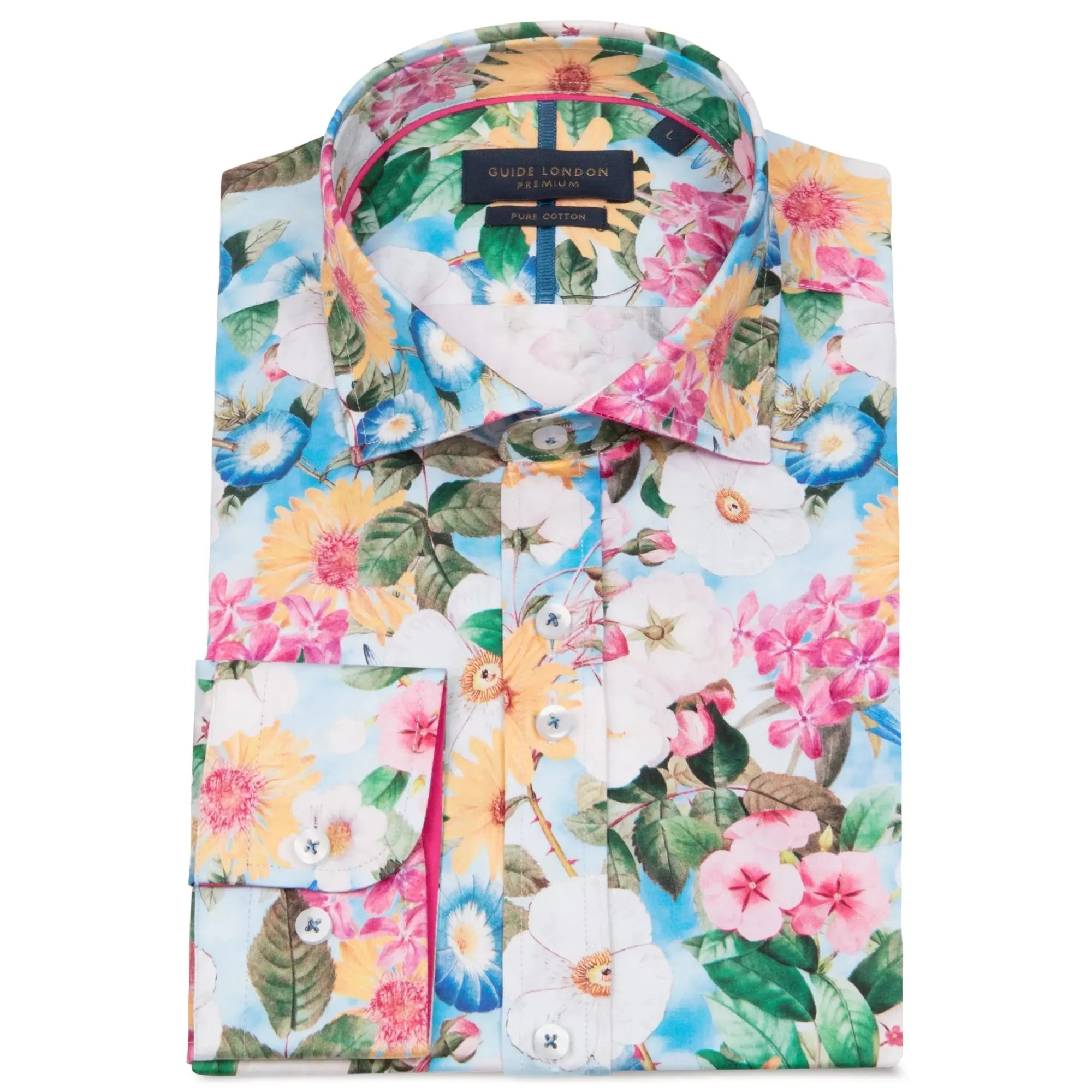 Guide London Flower Print Shirt - Multi