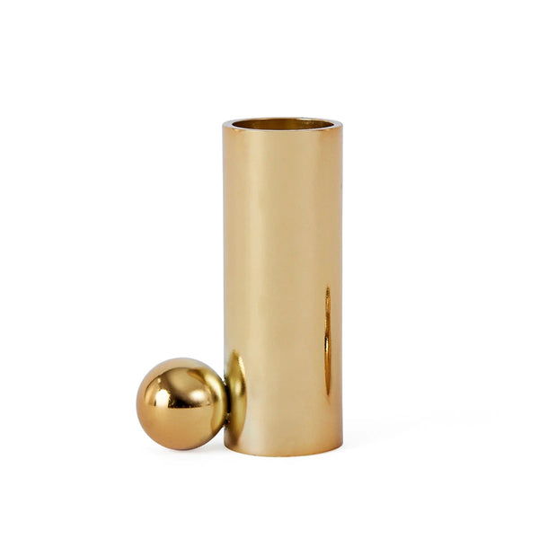 OYOY Palloa Candleholder | High | Brass