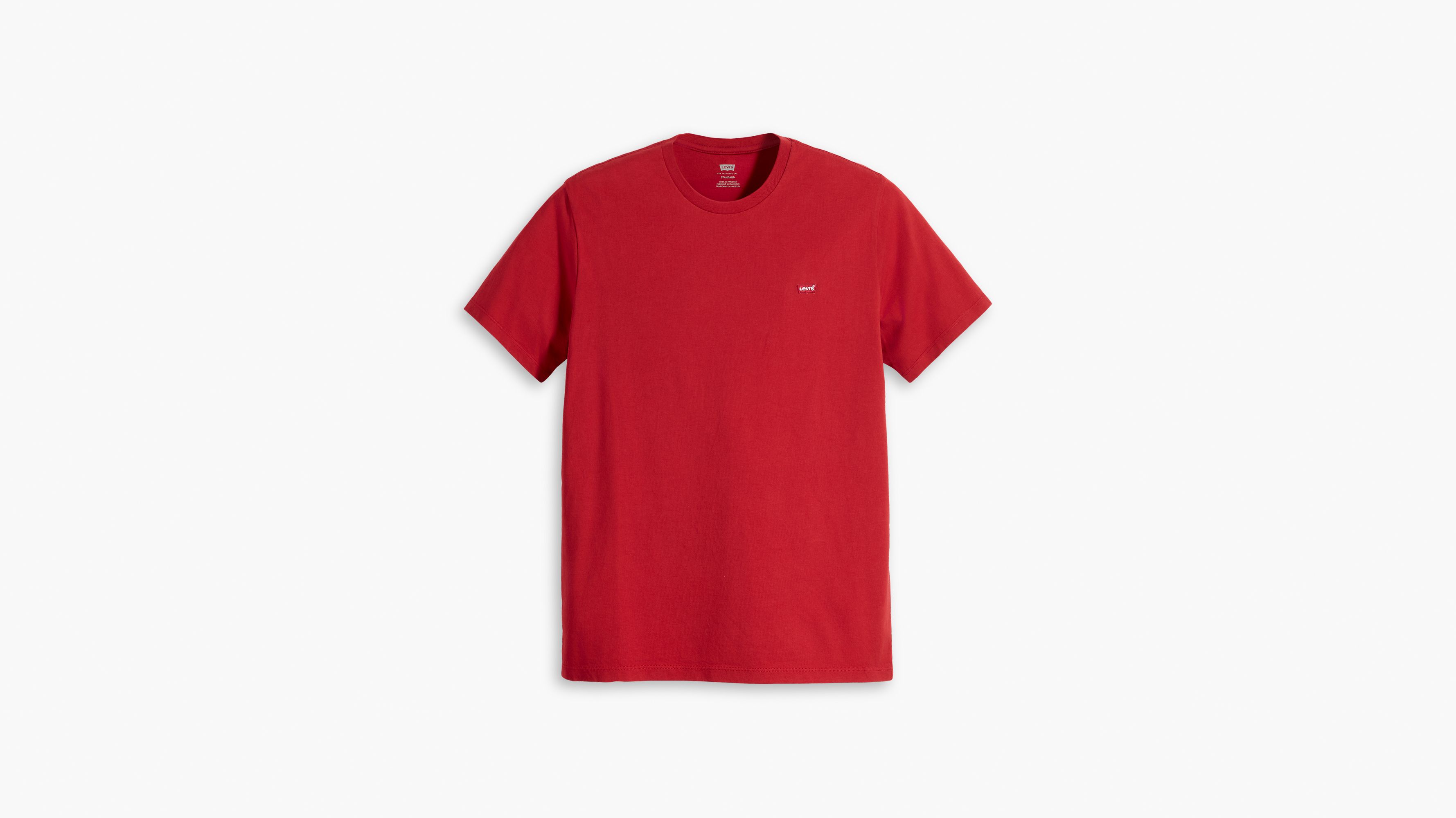 Levi's Rojo Camiseta Housemark Original