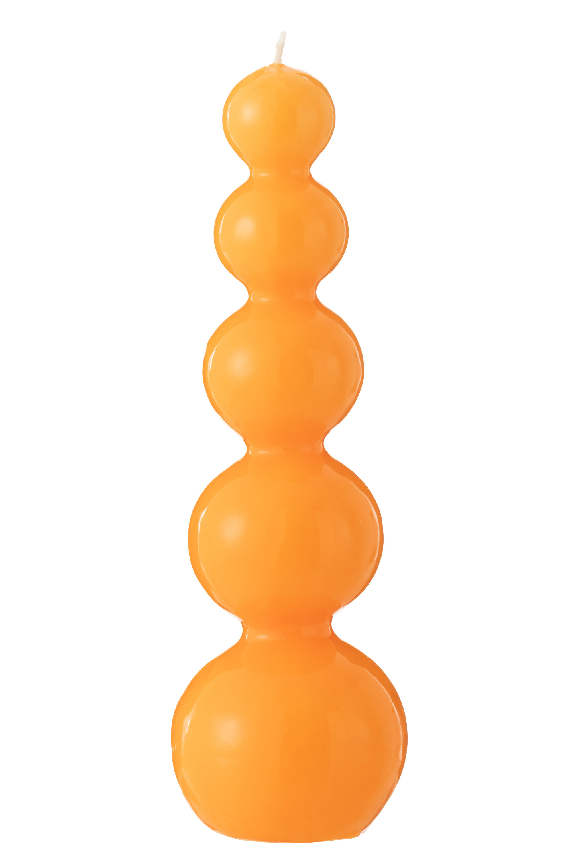 J-Line Orange Gourd Candle