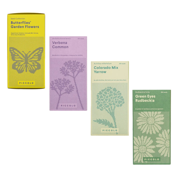 Piccolo Seed Collection Butterflies Flowers
