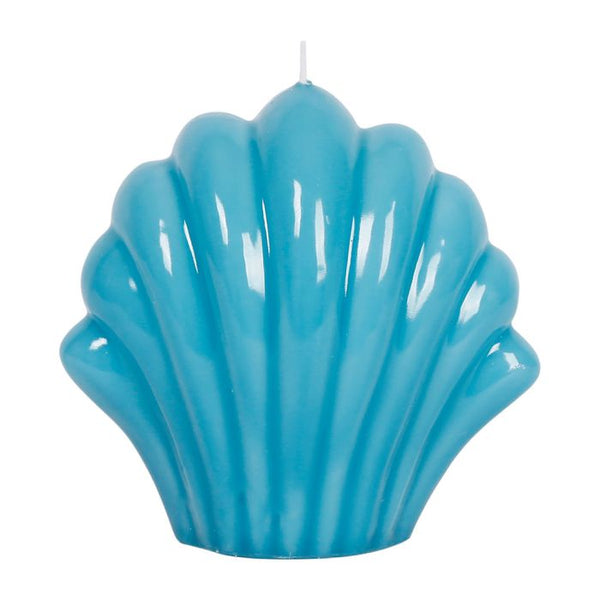 Distinctly Living Blue Scallop Shell Candle