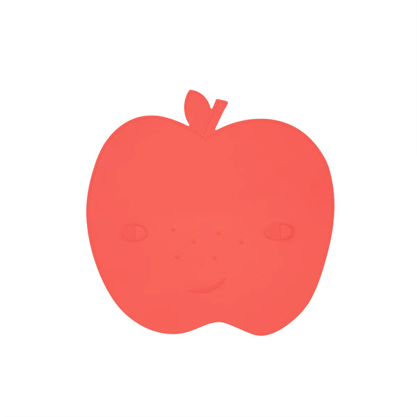 OYOY : Yummy Apple Kid's Placemat - Cherry Red