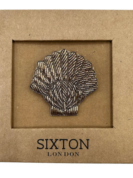 sixton-london-gold-shell-pin-embroidered-brooch
