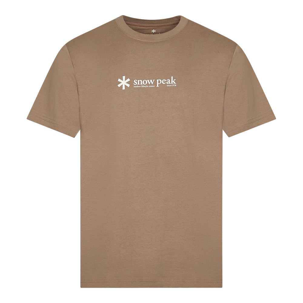 Snow Peak Logo T-shirt - Pro Green