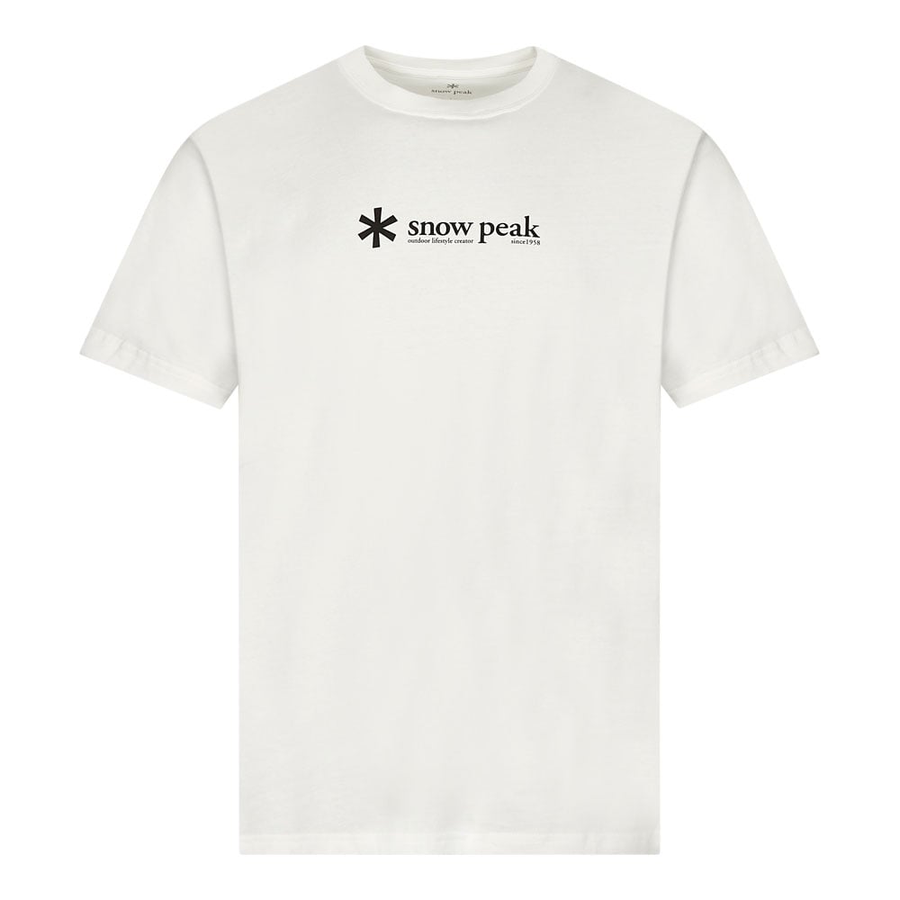 Snow Peak Logo T-shirt - White