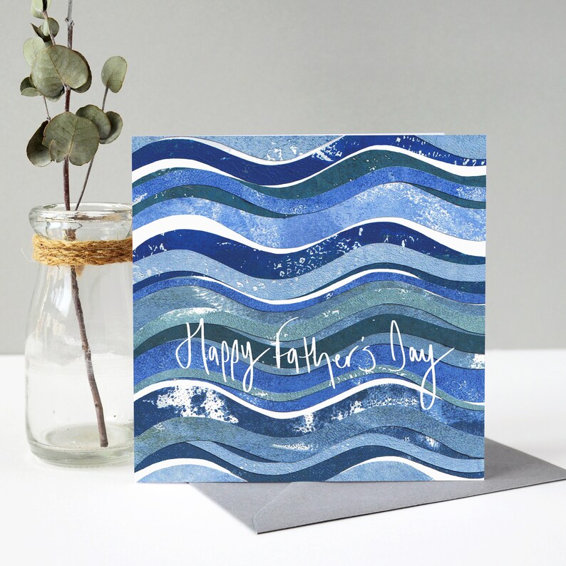 Fiona Clabon Happy Father's Day Sea Card