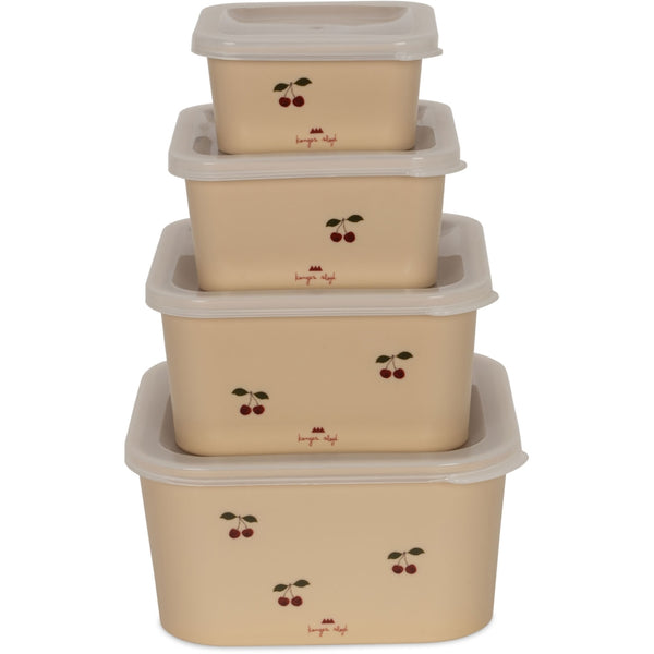 Konges Slojd Food Container Set - Cherry