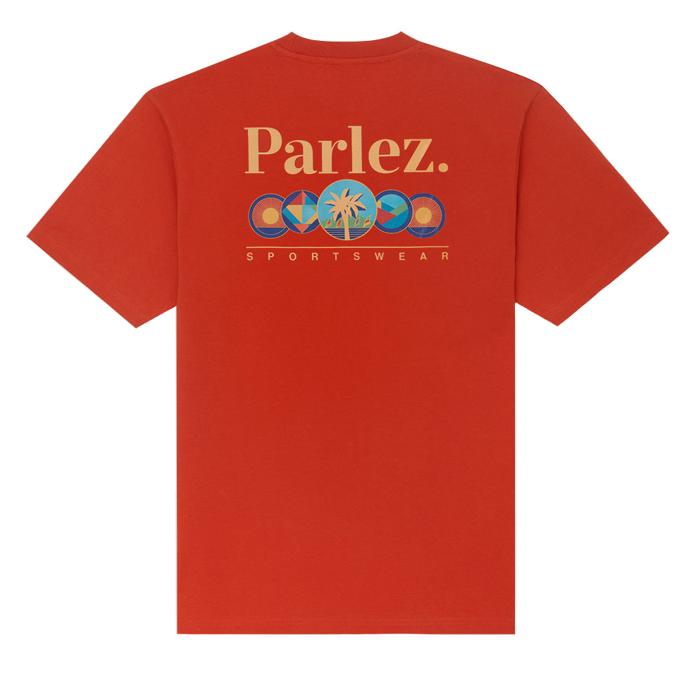 Parlez Reefer Short-Sleeved T-Shirt (Burnt Ochre)