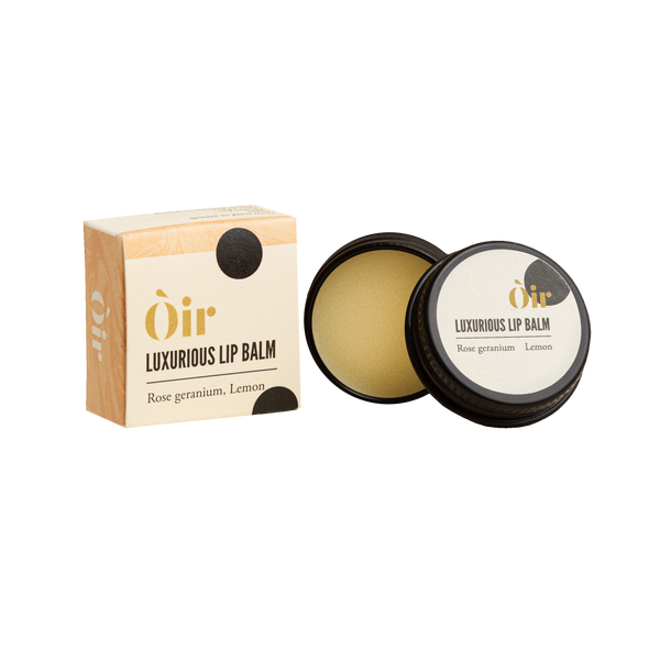 Oir Soap Ltd Luxurious Lip Balm - Rose Geranium & Lemon
