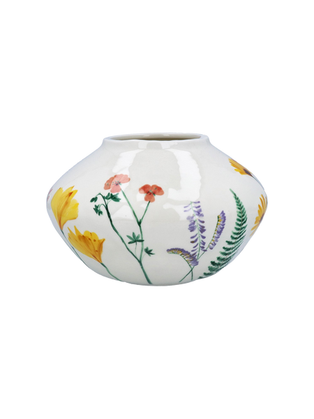 gisela-graham-floral-ceramic-bowl-vase