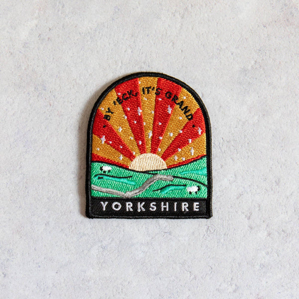 Finest Imaginary By 'eck, It's Grand Yorkshire Patch