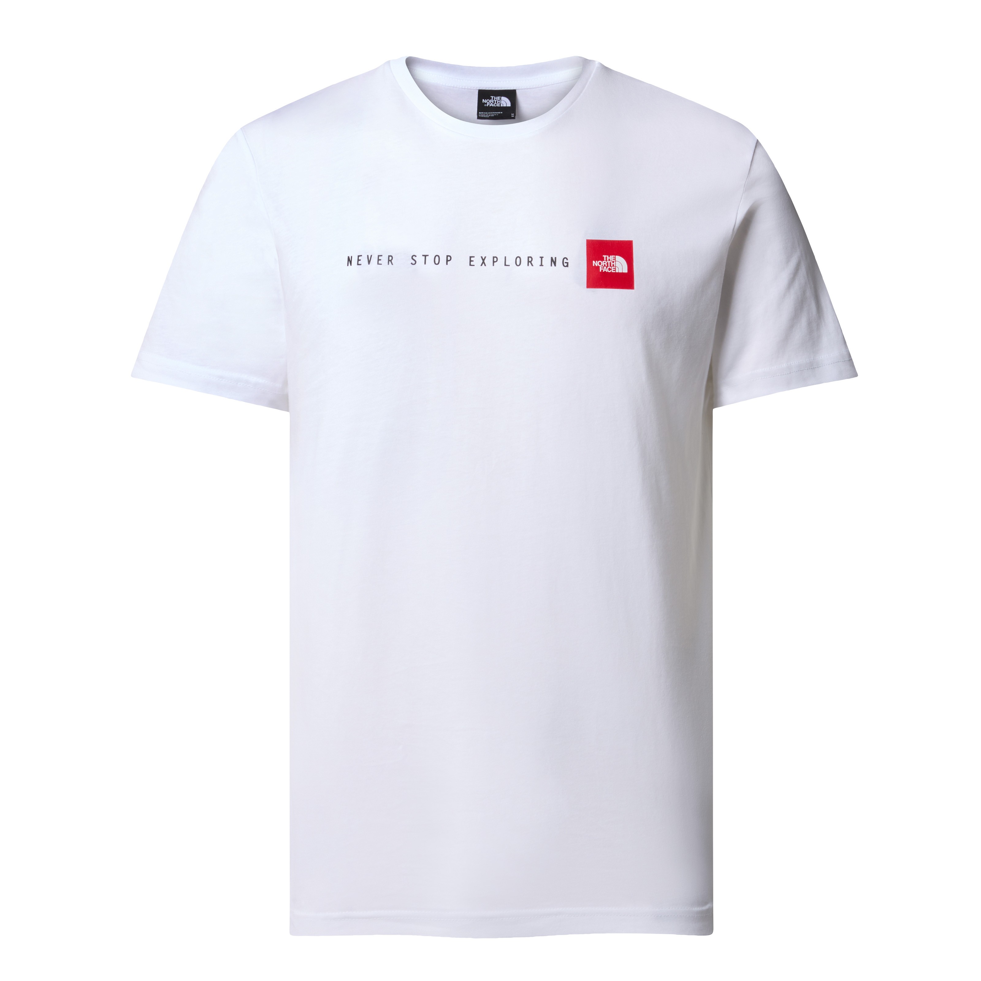 The North Face  The North Face - T-shirt Blanc Never Stop Exploring