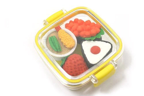 Iwako Puzzle Erasers - Japanese Food Bento Box