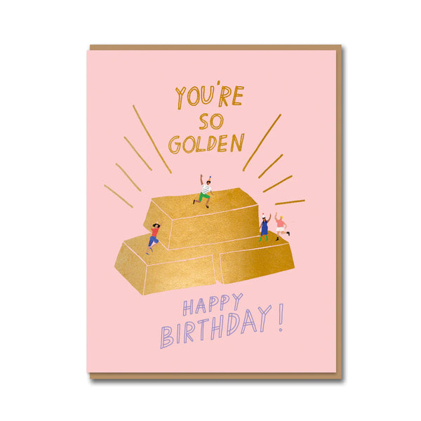 Nineteen Seventy Three Golden Birthday Card