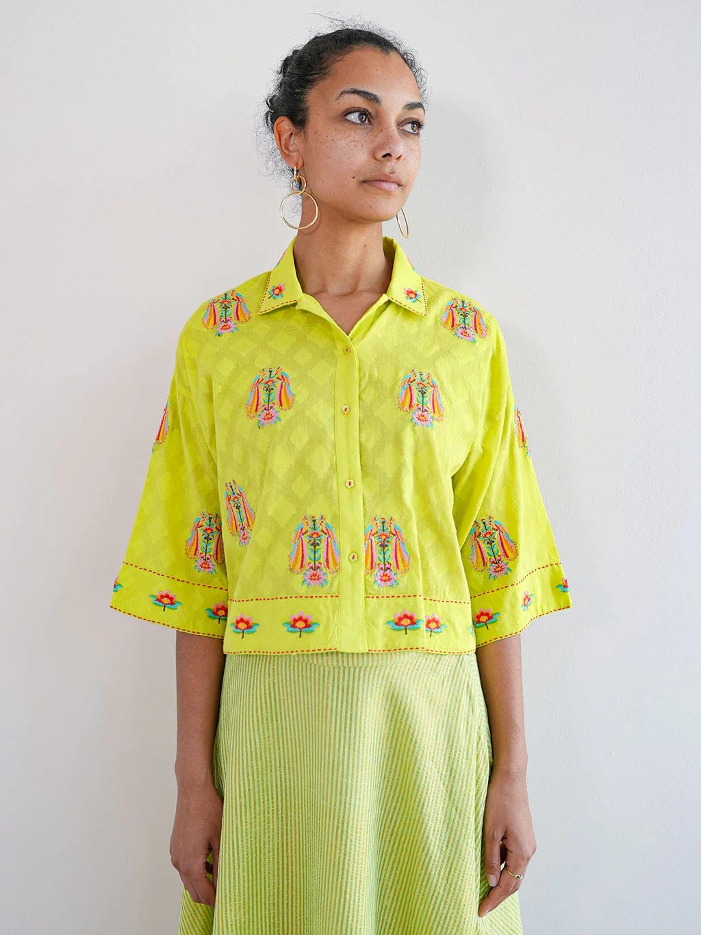 nimo-with-love-thyme-blouse-parrot-embroidery-on-lime-jacquard