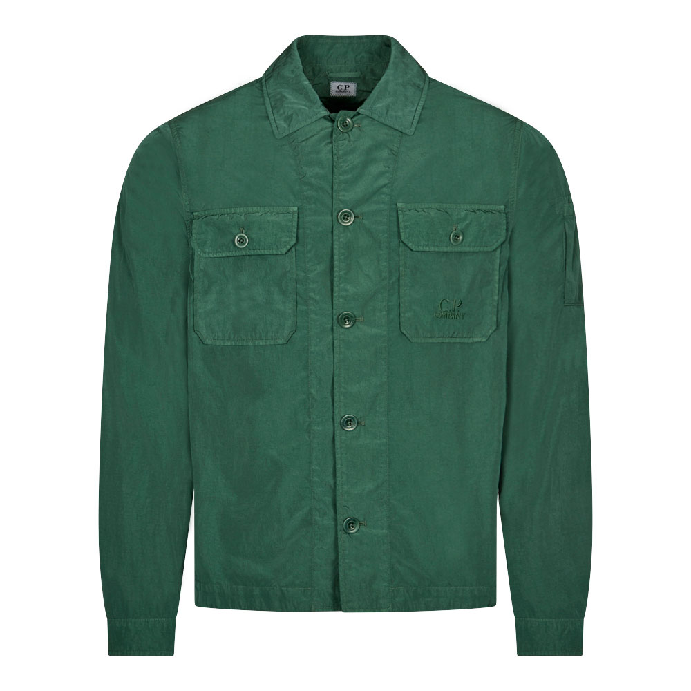 C.P. Company Chrome-r Pocket Overshirt - Green