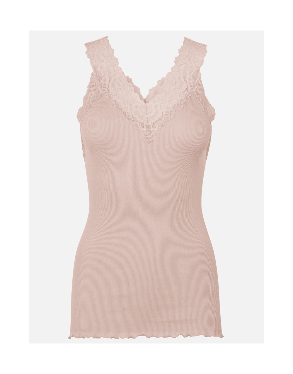 rosemunde-rosemunde-bernadine-lace-v-neck-ribbed-vest-top-col-341-vintage-powde