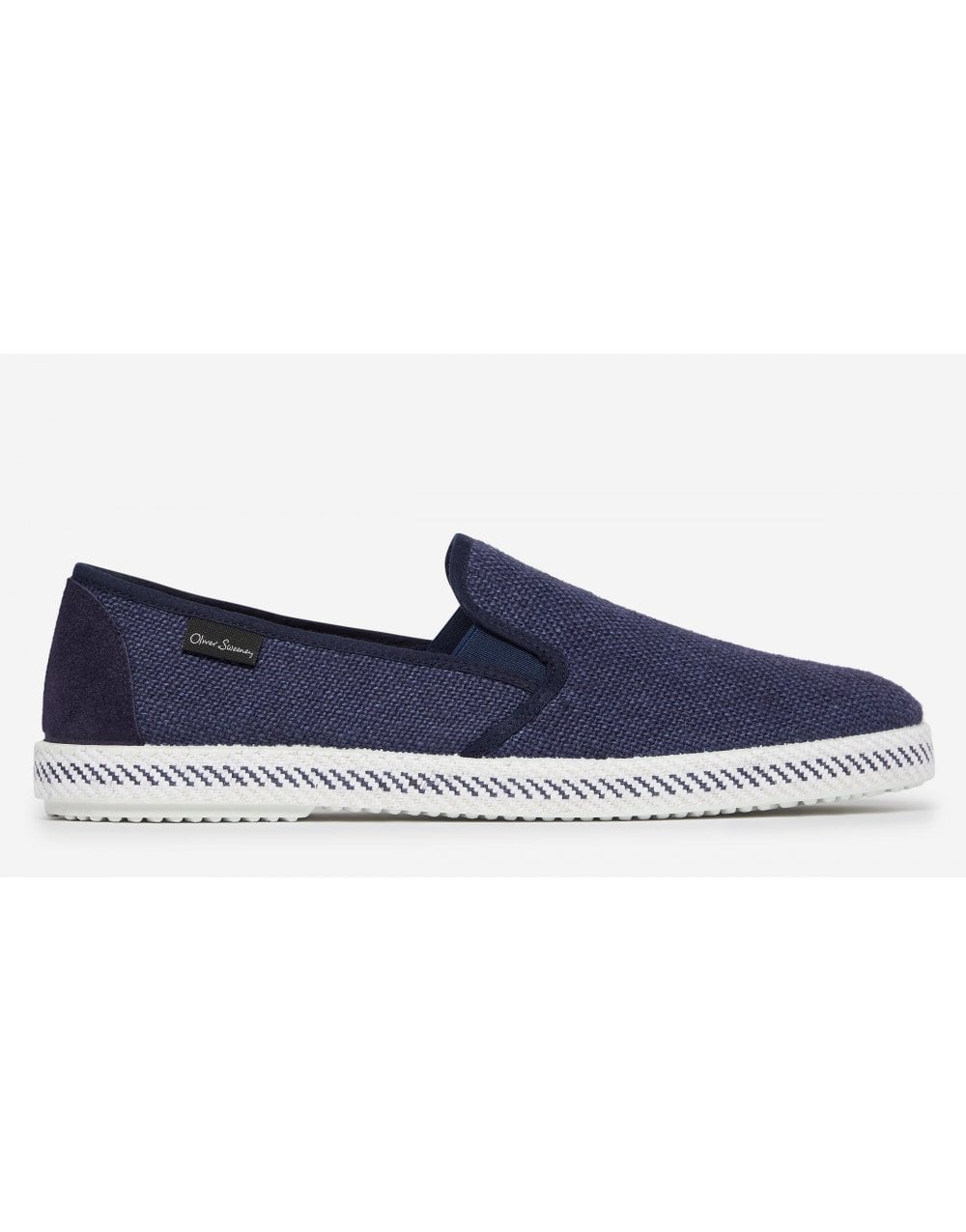 Oliver Sweeney Oliver Sweeney Campomar Woven Espadrilles Size: 8, Col: Navy