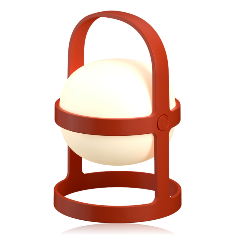 Rosendahl Soft Spot Solar Circular Lamp H18.5cm Terracotta