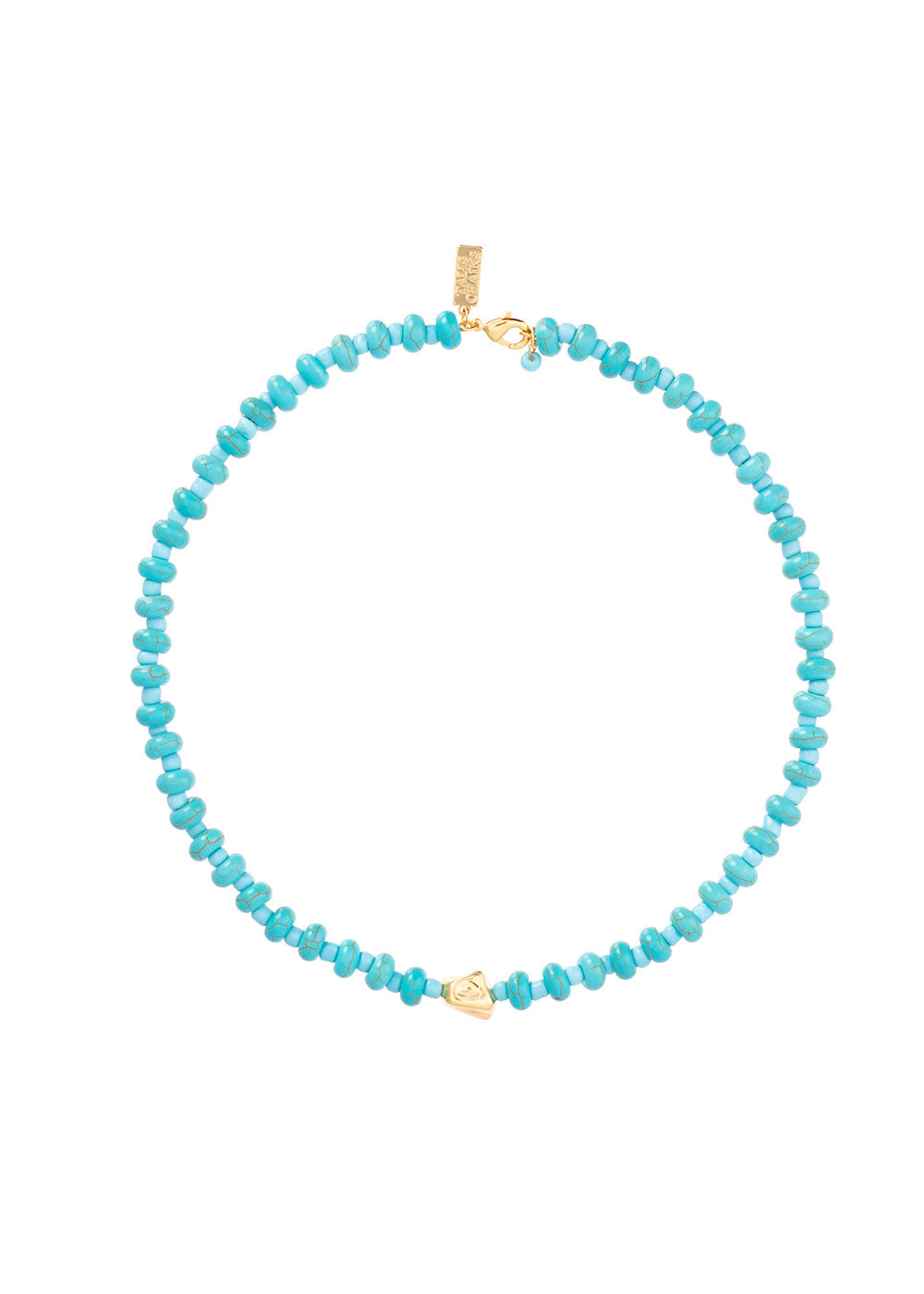 Talis Chains Turquoise Beaded Choker