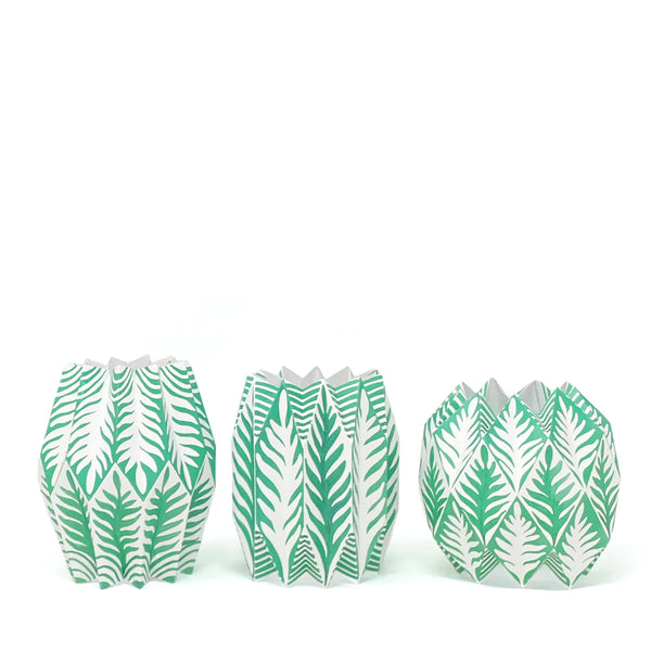 Lucy Grymes Designs Fern Paper Vase Wraps