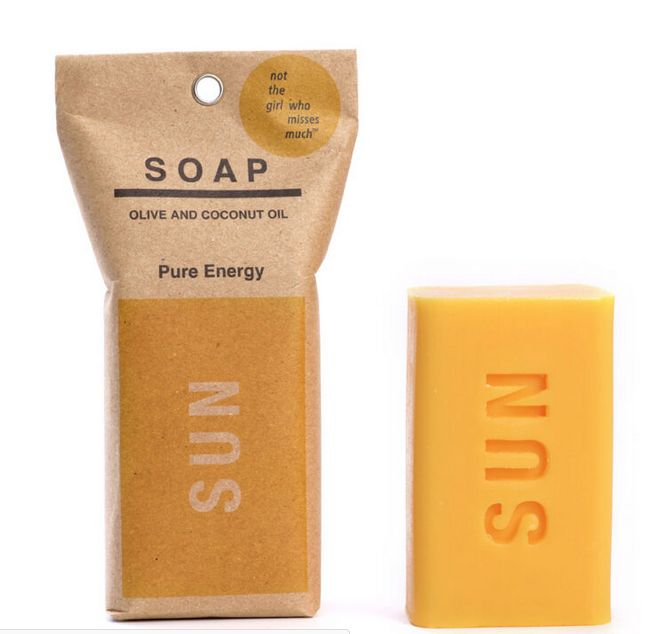 not the girl who misses much soap Sun Pure Energy
