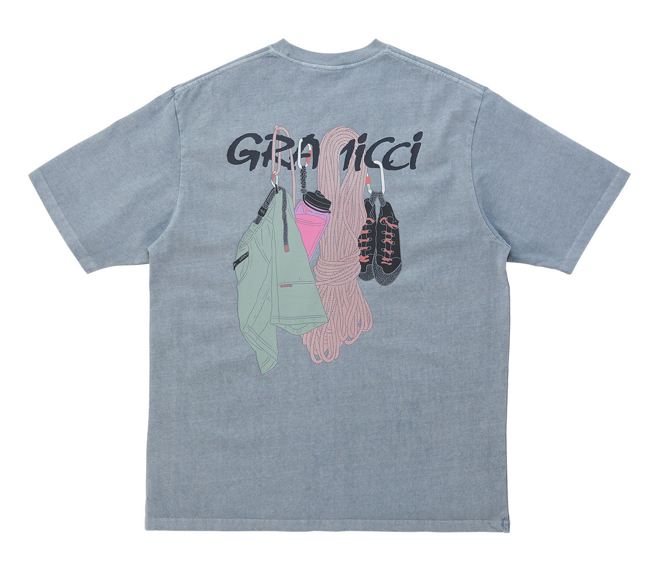 Gramicci Equipped Short Sleeved T-Shirt (Slate Pigment)