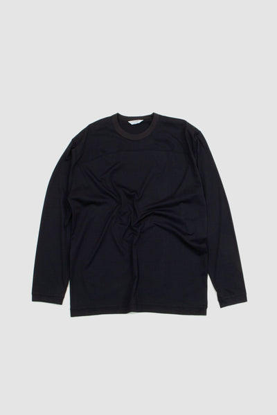 Still By Hand Soft Touch Long Sleeve Black Navy
