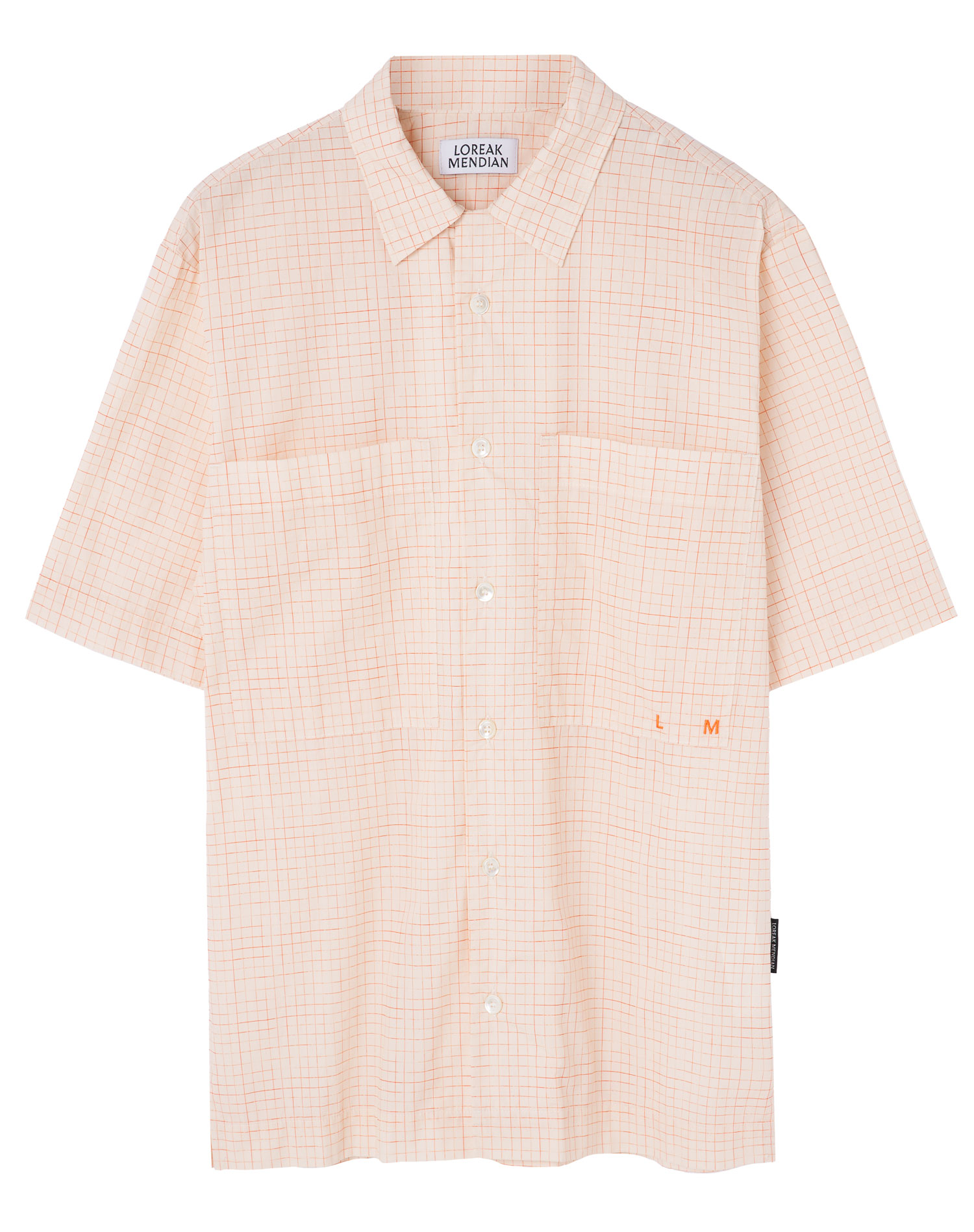 Loreak Orange Elorregi Short Sleeve Shirt