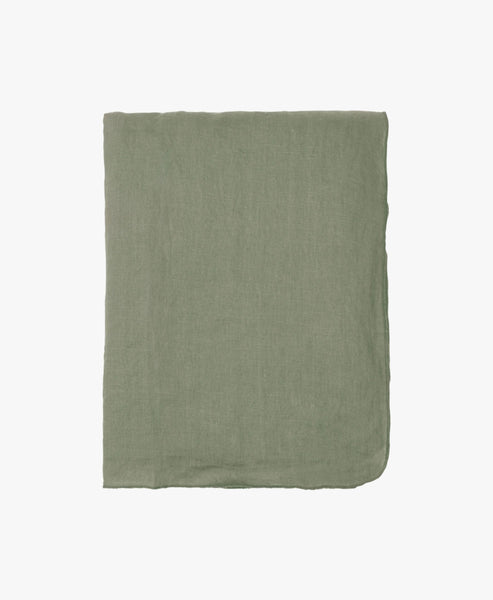 Broste Copenhagen Gracie Linen Table Cloth - Thyme