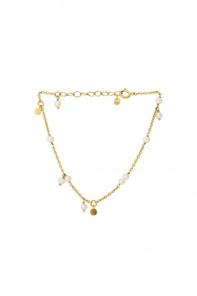 Pernille Corydon Ocean Pearl Bracelet In Gold