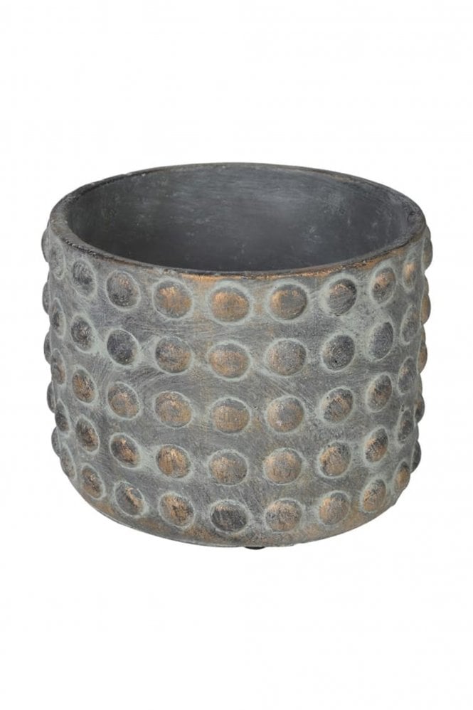 The Home Collection Patina Dots Plant Pot