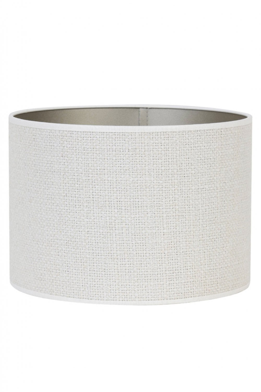 The Home Collection Cylinder Shade In Saverna Egg White