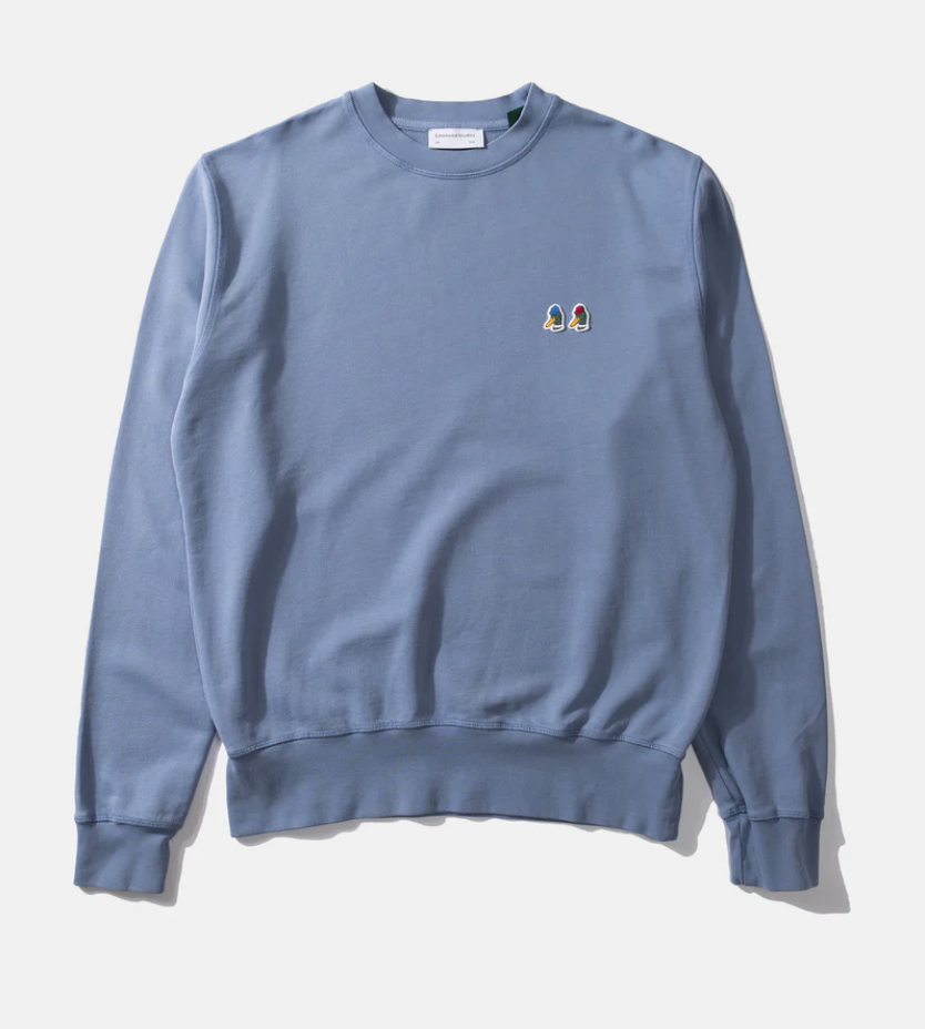 Edmmond Studio Steel Blue Special Duck Sweatshirt