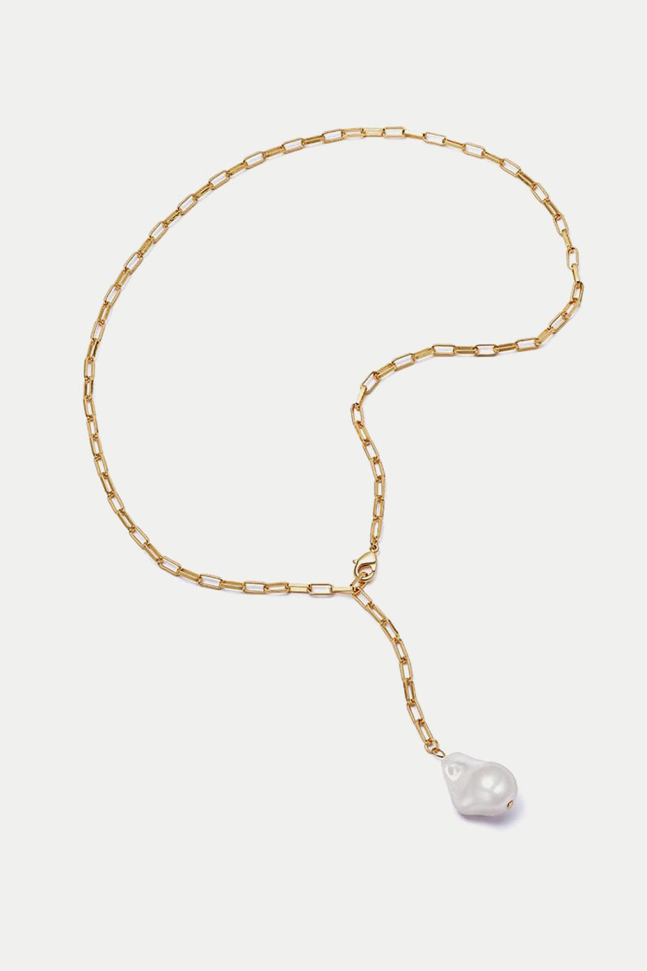 Daisy London Gold Plated Polly Sayer Lariet Necklace