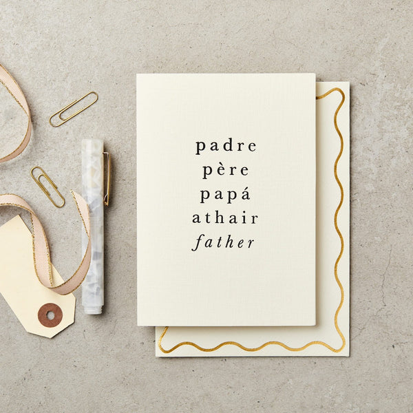Katie Leamon  : Padre - Father's Day Card
