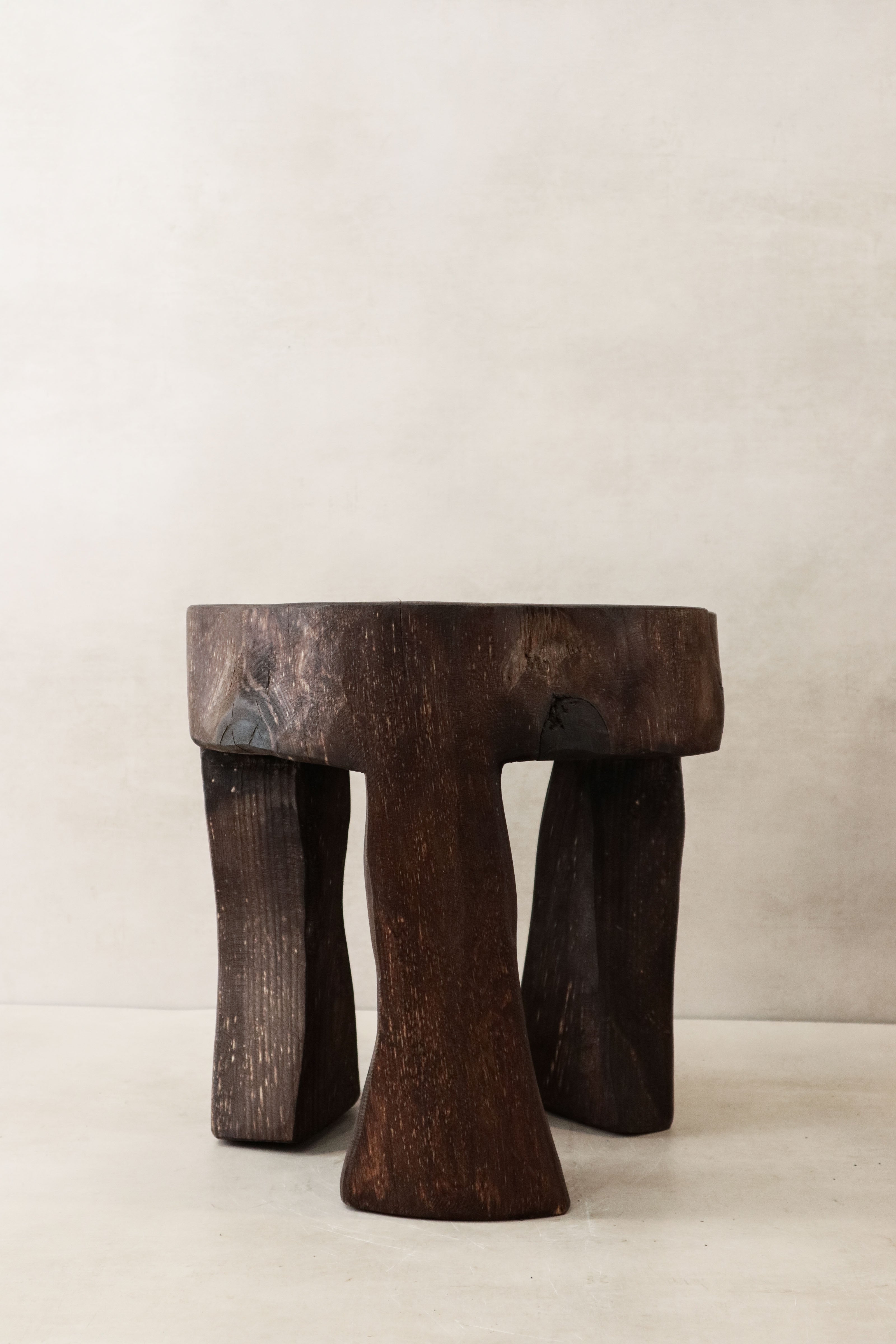 botanicalboysuk Hand Carved Wooden Stool\Side Table - 47.1