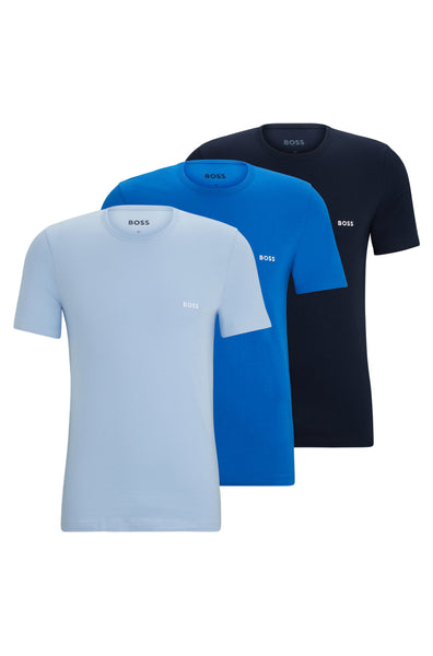 Hugo Boss 3-Pack of Underwear T-Shirts In Cotton Jersey 50515002 982