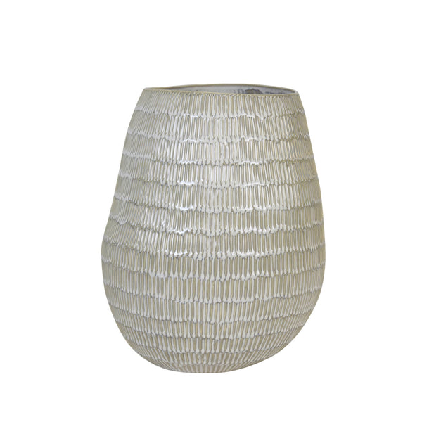 Light & Living Vase Giorgia Ceramic Cream - Large