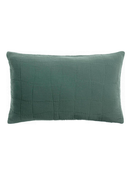 Viva Raise Titou Recycled Cushion Vert De Gris - 30x50cm