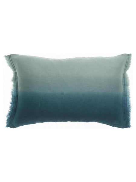 Viva Raise Zeff Shade Linen 30x50cm Cushion - Indigo