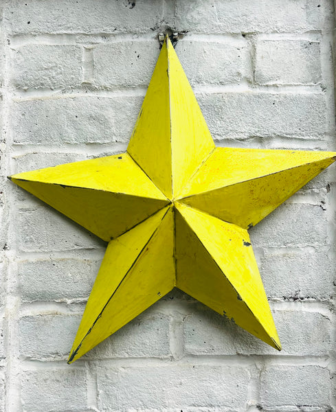 Millwards Yellow Metal Star